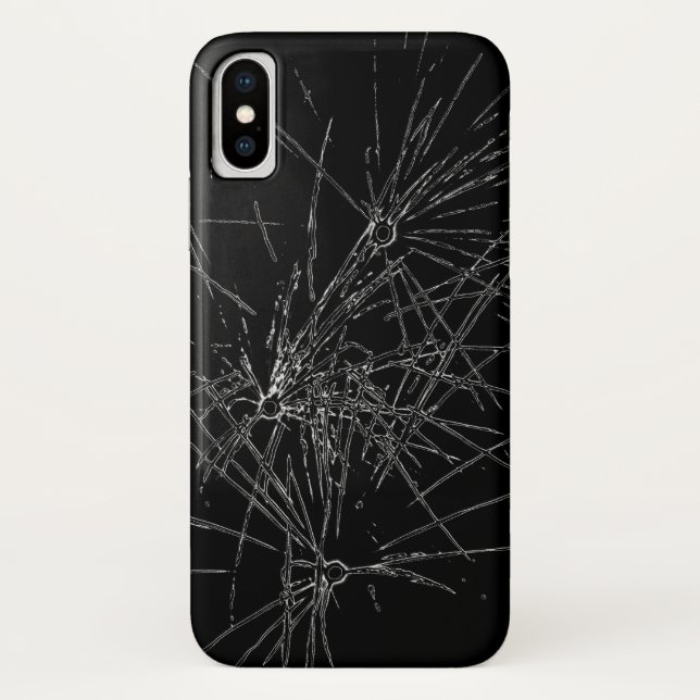 Capa Para iPhone, Case-Mate Tela quebrada quebrada e quebrada rachada (Verso)