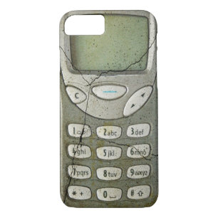 Capa iPhone 8/ 7 Telefone celular antigo