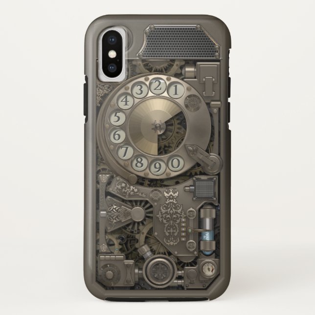 Capa Para iPhone, Case-Mate Telefone de seletor giratório do metal de (Verso)