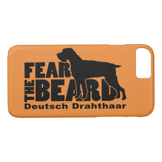 Capa Para iPhone, Case-Mate Tema a barba - engrenagem de Deutsch Drahthaar (Verso (Horizontal))