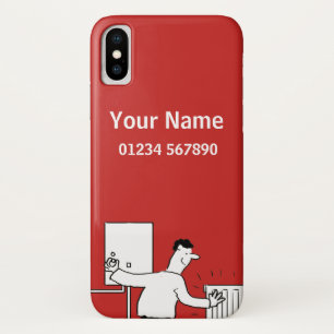 Capa Para iPhone Da Case-Mate Tema de aquecimento e canalização