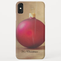 Tema de Natal com bola de Natal