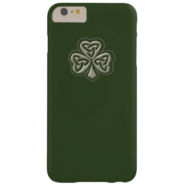 Capa Para iPhone, Case-Mate Tendência elegante, shamrock irlandês sortudo (Verso)