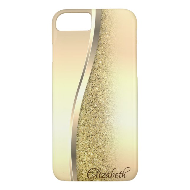 Capa Para iPhone, Case-Mate Tendência Legal Glitter - Personalizada (Verso)