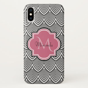 Capa Para iPhone Da Case-Mate Tendência Preto - Escalas Arrancadas - Nome do Mo
