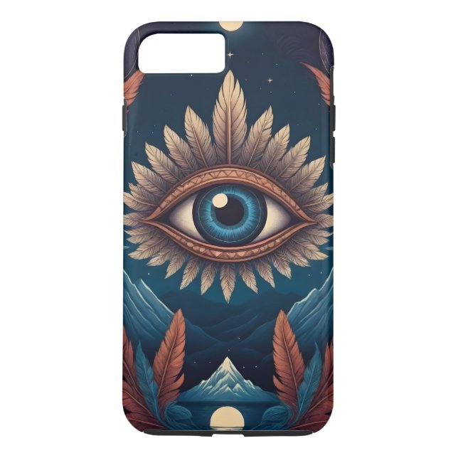 Capa Para iPhone, Case-Mate Terceiro olho Moderno Personalizado (Verso)