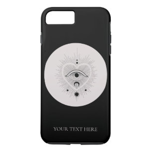 Capa iPhone 8 Plus/7 Plus Terceiro olho moderno personalizado