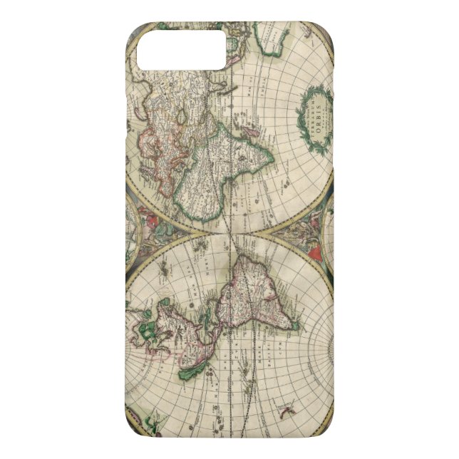 Capa Para iPhone, Case-Mate Terrarum Orbis Tabula (Verso)