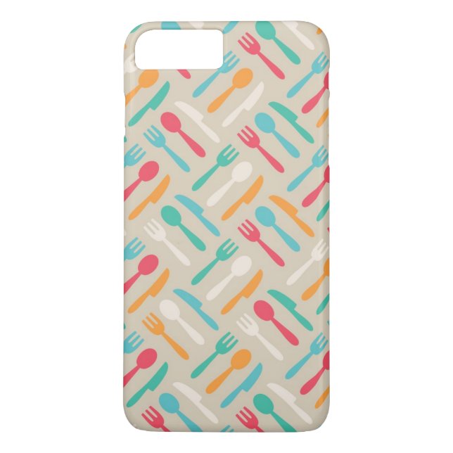 Capa Para iPhone, Case-Mate Teste padrão 3 da cozinha (Verso)