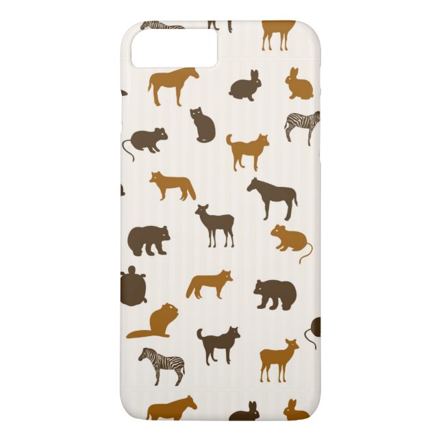 Capa Para iPhone, Case-Mate Teste padrão animal 1 (Verso)