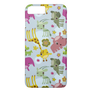 Capa iPhone 8 Plus/7 Plus teste padrão animal do safari