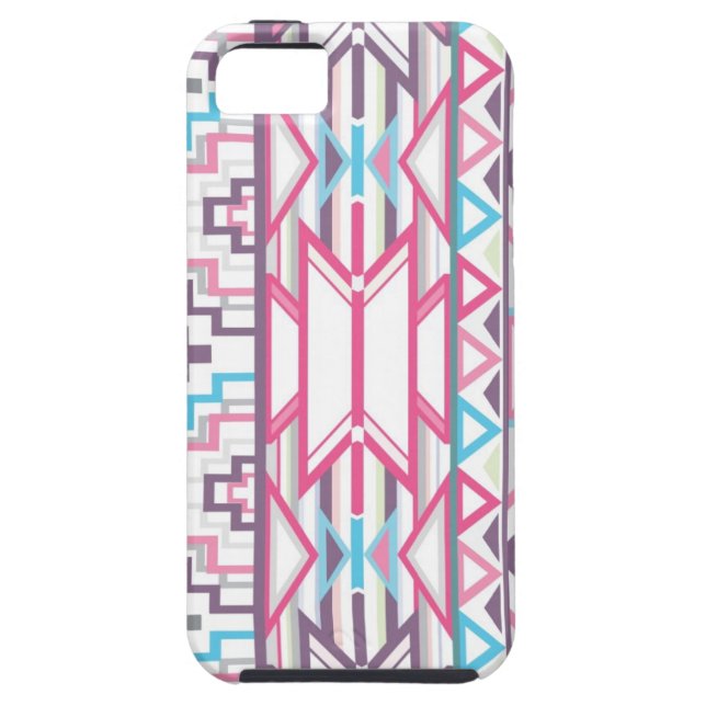 Capa Para iPhone, Case-Mate Teste padrão asteca geométrico abstrato 3 (Traseira)