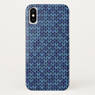 Capa Para iPhone Da Case-Mate Teste padrão azul da malha