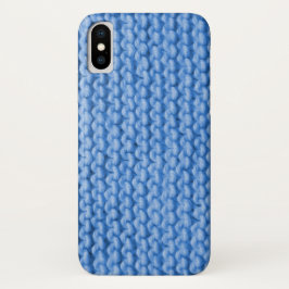Capa Para iPhone Da Case-Mate Teste padrão azul da malha