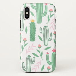 Capa Para iPhone Da Case-Mate Teste padrão brilhante do Succulent do cacto