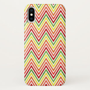 Capa Para iPhone Da Case-Mate Teste padrão colorido de Chevron do ziguezague