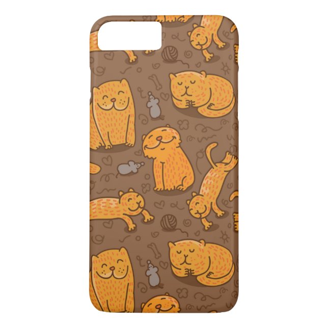 Capa Para iPhone, Case-Mate Teste padrão com gatos (Verso)