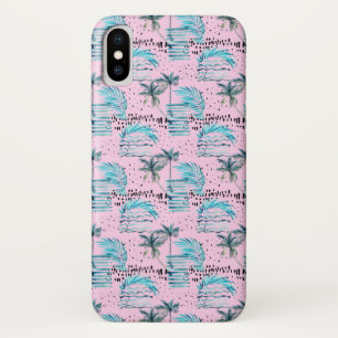 Capa Para iPhone Da Case-Mate Teste padrão cor-de-rosa da palmeira