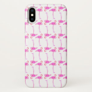 Capa Para iPhone Da Case-Mate Teste padrão cor-de-rosa do flamingo