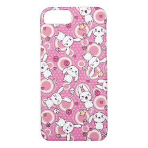 Capa Para iPhone Da Case-Mate teste padrão cor-de-rosa do kawaii