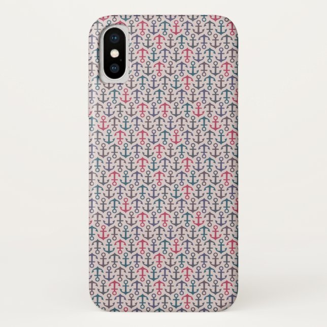 Capa Para iPhone, Case-Mate Teste padrão da âncora (Verso)