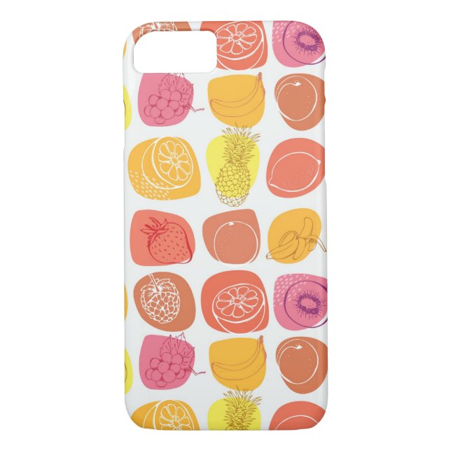 Capa Para iPhone, Case-Mate Teste padrão da fruta (Verso)