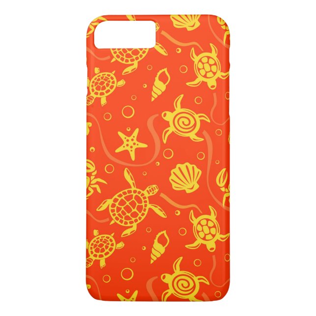 Capa Para iPhone, Case-Mate Teste padrão das tartarugas (Verso)