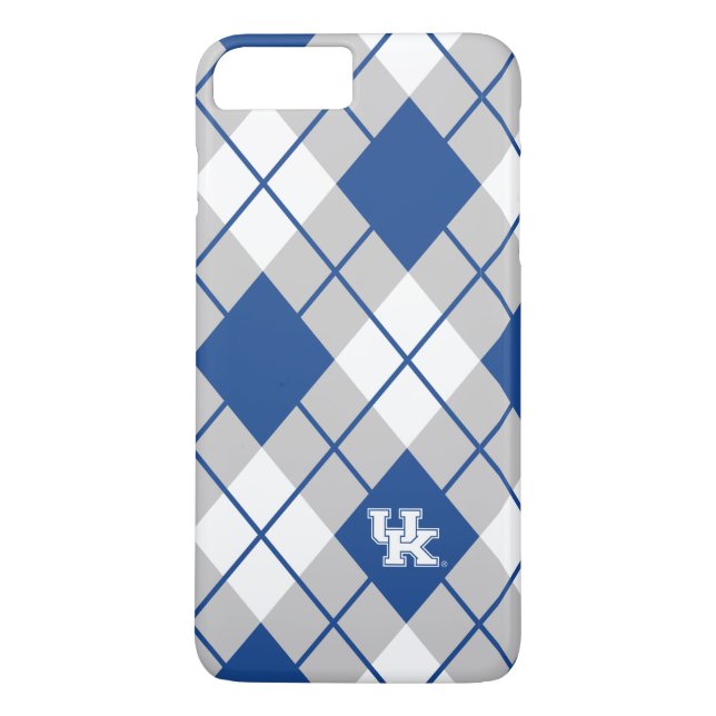 Capa Para iPhone, Case-Mate Teste padrão de Kentucky | Kentucky Argyle (Verso)