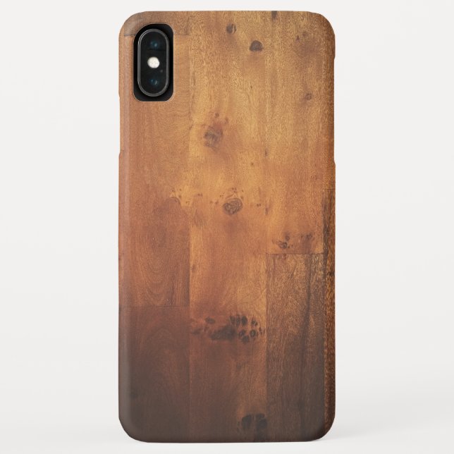 Capa Para iPhone, Case-Mate Teste padrão de madeira do olhar do Woodgrain de (Verso)
