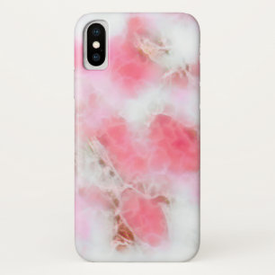 Capa Para iPhone Da Case-Mate Teste padrão de mármore cor-de-rosa e branco