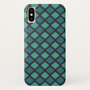 Capa Para iPhone X Teste padrão de mosaico no estilo árabe