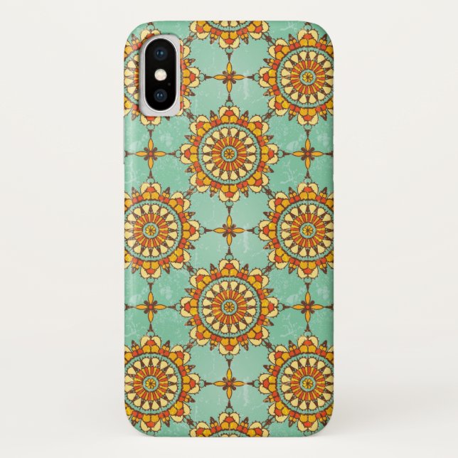Capa Para iPhone, Case-Mate Teste padrão decorativo (Verso)