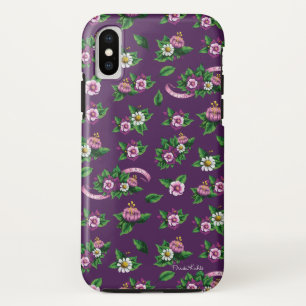 Capa Para iPhone Da Case-Mate Teste padrão do buquê floral de Frida Kahlo