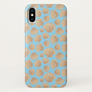 Capa Para iPhone Da Case-Mate Teste padrão do Seashell do estilo do vintage