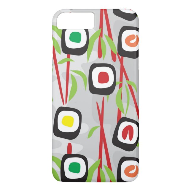 Capa Para iPhone, Case-Mate Teste padrão do sushi (Verso)