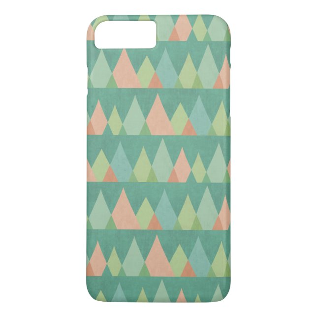 Capa Para iPhone, Case-Mate Teste padrão do triângulo da cerceta de etapa | de (Verso)