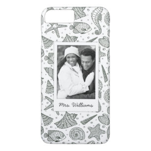 Capa Para iPhone Da Case-Mate Teste padrão dos habitantes do oceano seus foto