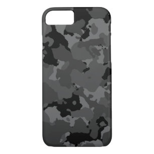 Capa iPhone 8/ 7 Teste padrão escuro de Camo