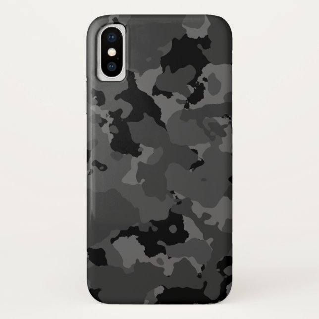 Capa Para iPhone, Case-Mate Teste padrão escuro de Camo (Verso)