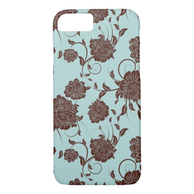 Capa Para iPhone, Case-Mate Teste padrão floral (Verso)