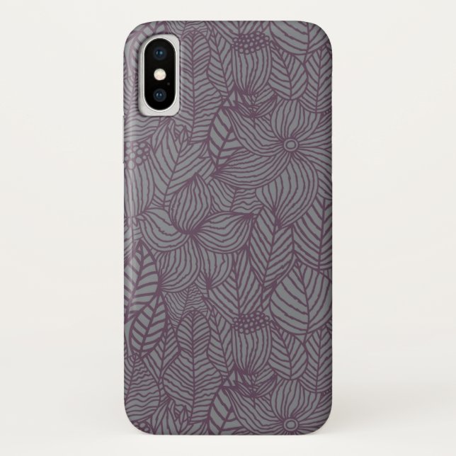 Capa Para iPhone, Case-Mate Teste padrão floral 11 (Verso)