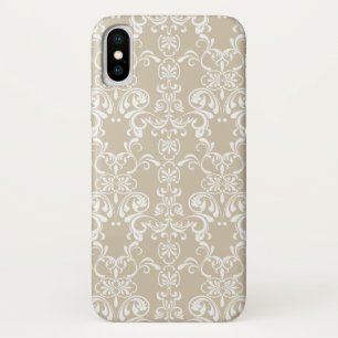 Capa Para iPhone X Teste padrão floral 2