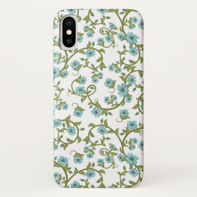 Capa Para iPhone, Case-Mate Teste padrão floral 3 (Verso)