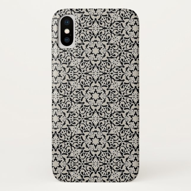 Capa Para iPhone, Case-Mate Teste padrão floral árabe (Verso)