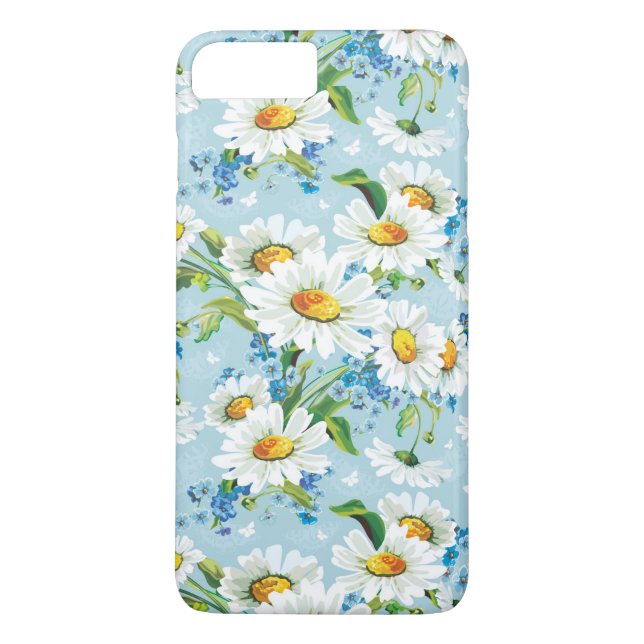 Capa Para iPhone, Case-Mate Teste padrão floral brilhante bonito à moda 2 (Verso)