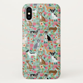 Capa Para iPhone Da Case-Mate Teste padrão floral do vintage feminino da
