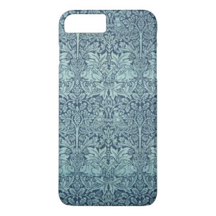 Capa Para iPhone Da Case-Mate Teste padrão floral dos pássaros do coelho do