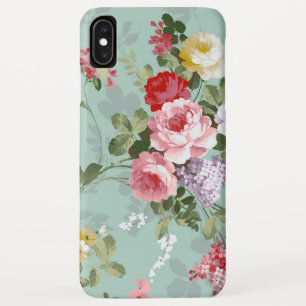 Capa Para iPhone Da Case-Mate Teste padrão floral dos rosas rosas vermelha