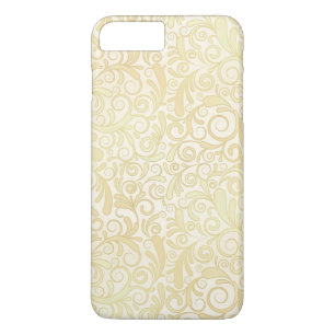 Capa Para iPhone Da Case-Mate Teste padrão floral Dourado das folhas