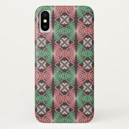 Capa Para iPhone Da Case-Mate teste padrão geométrico listrado africano étnico